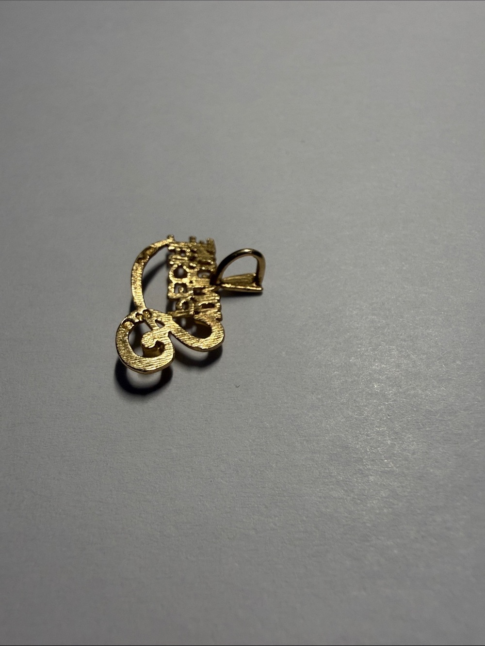 Someone Special Gold-Tone Pendant with Green Stone - Picture 3 of 3